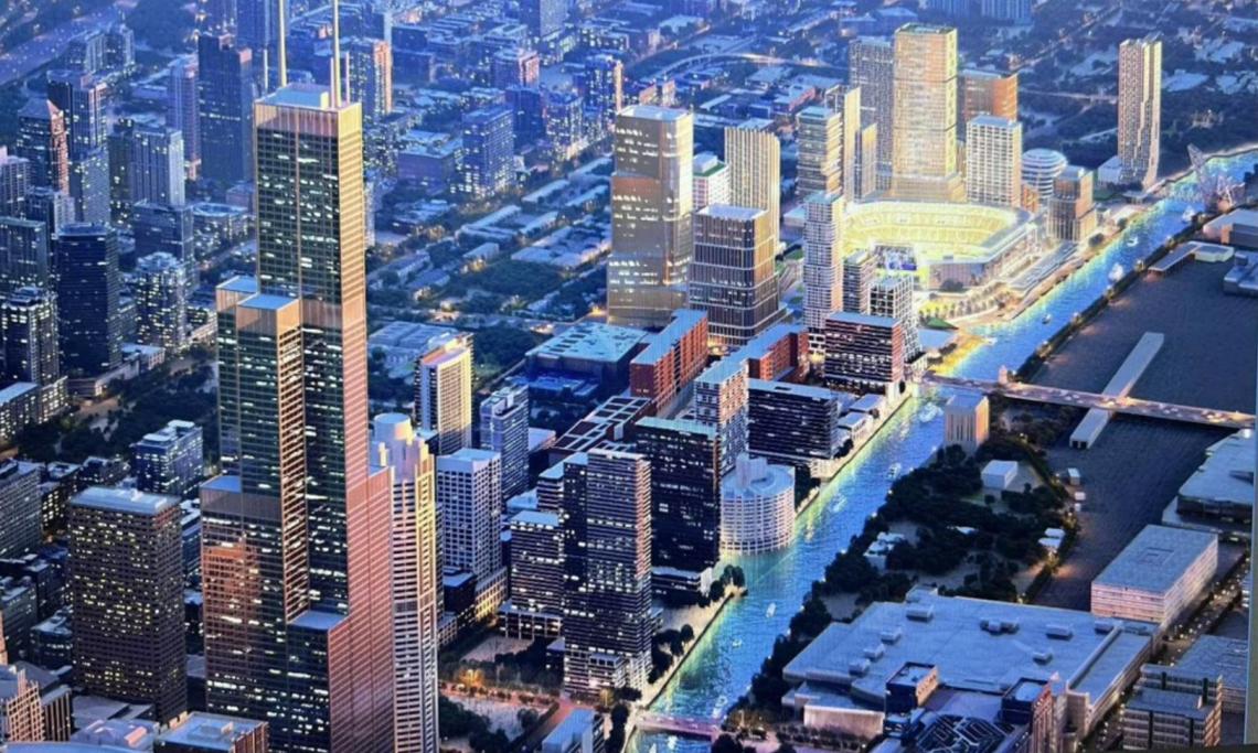 Renderings emerge for potential White Sox stadium at The 78